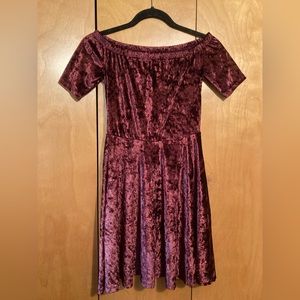 XS Velvet dress
